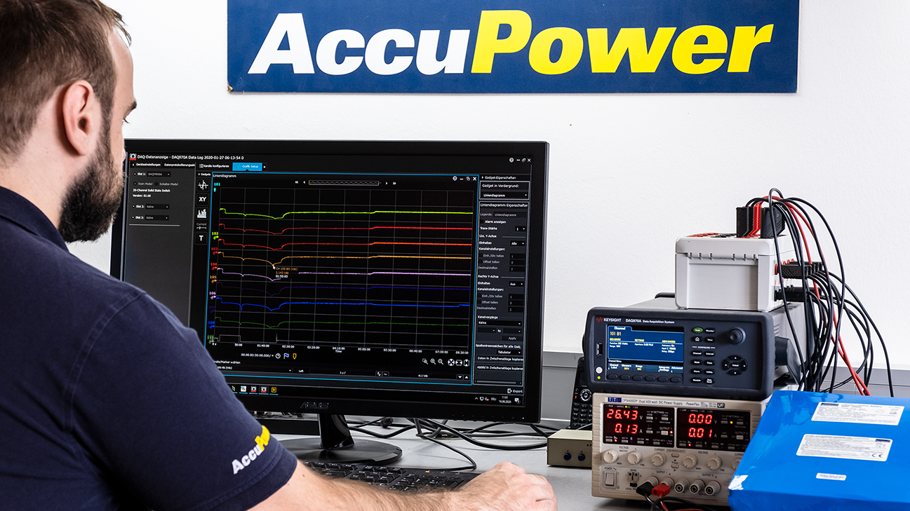 Testbetrieb bei AccuPower